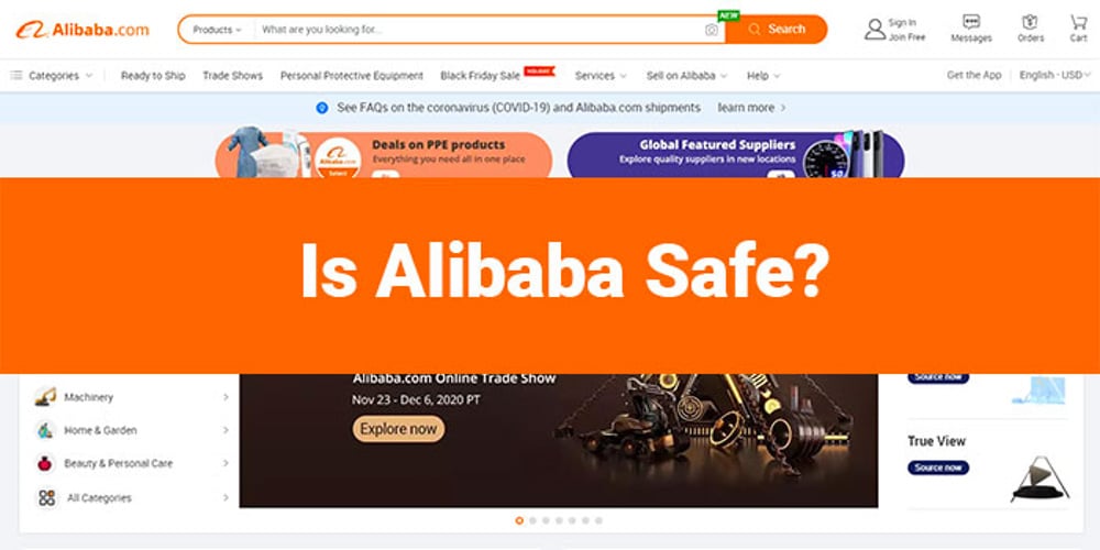 is alibaba safe