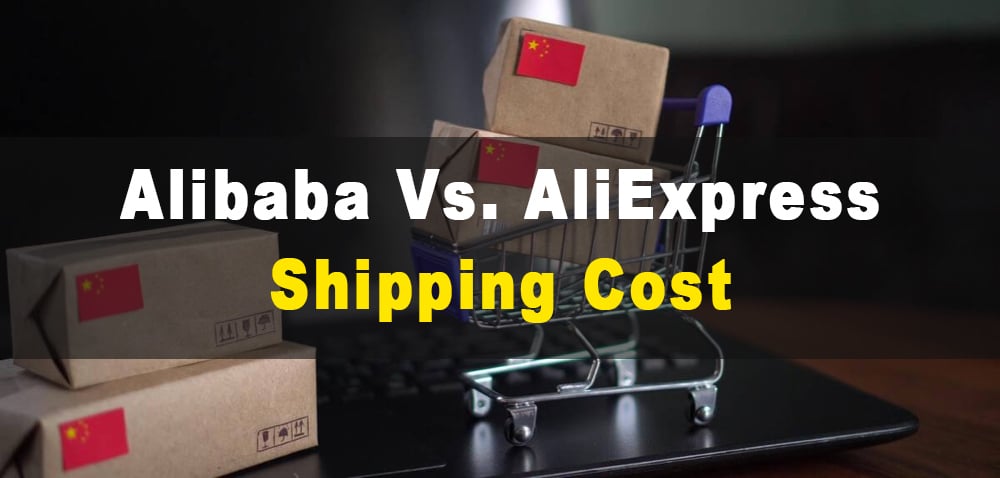 alibaba vs. aliexpress shipping cost