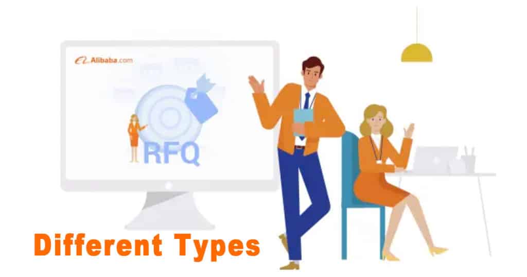 different types of alibaba rfq