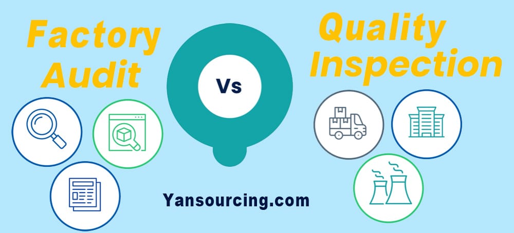 factory audit vs. quality inspection