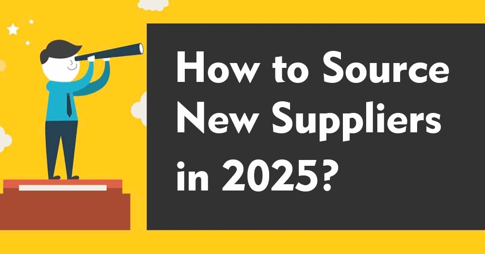 how to source new suppliers