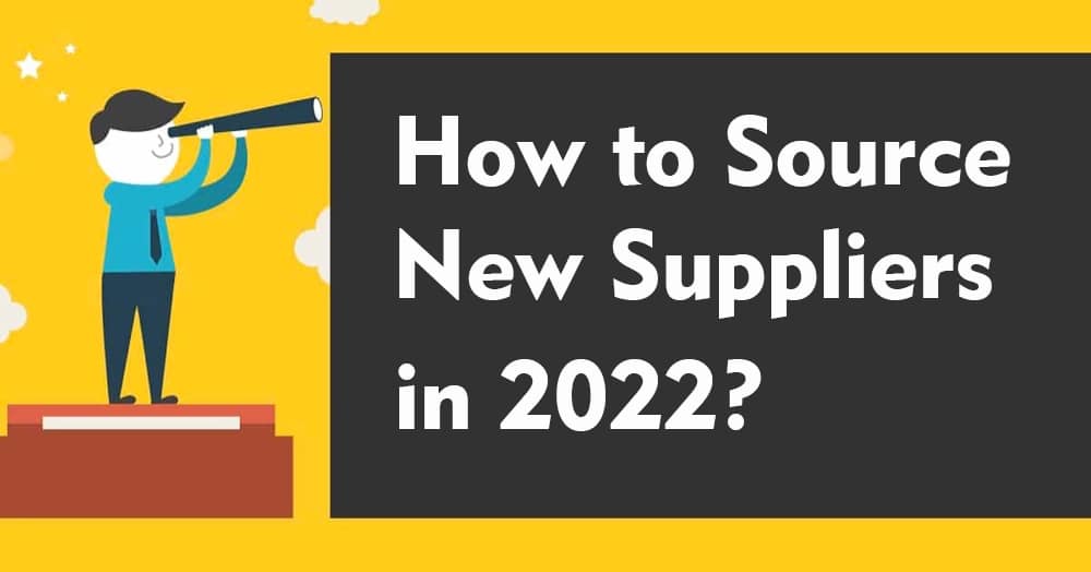 how to source new suppliers