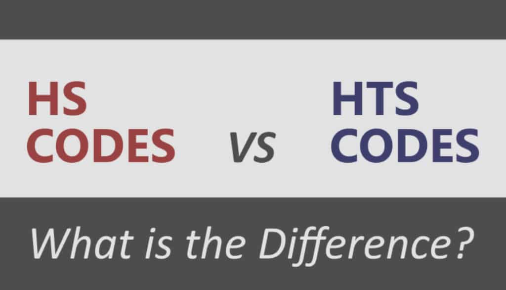 what is the difference between hts code and hs code
