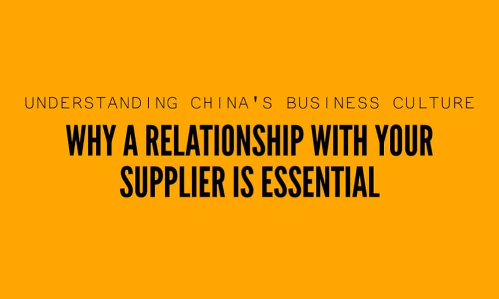 why a relationship with your supplier is essential