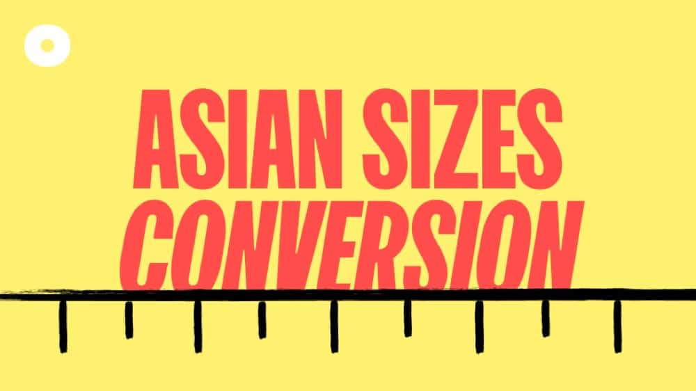 asian sizes conversion