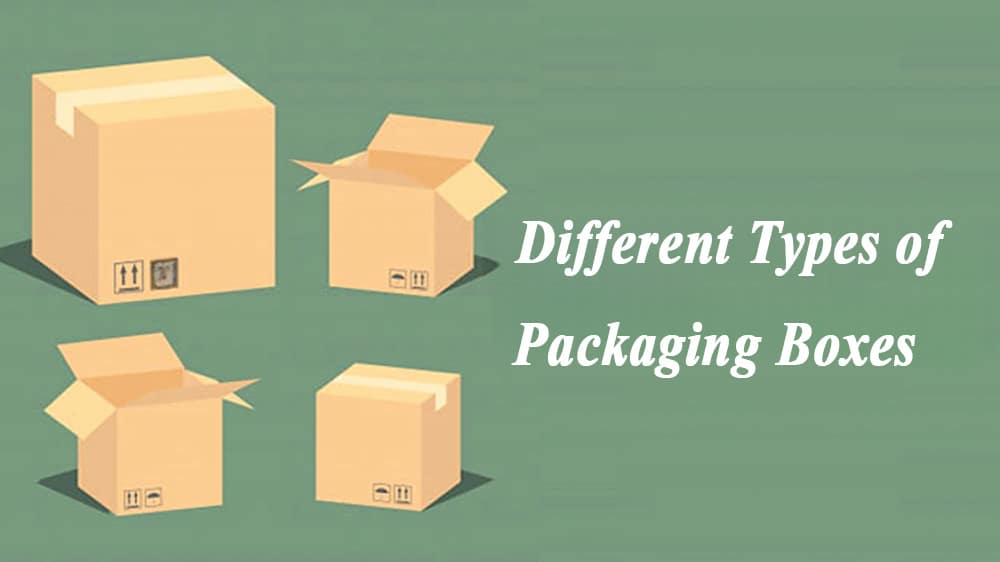 different types of packaging boxes