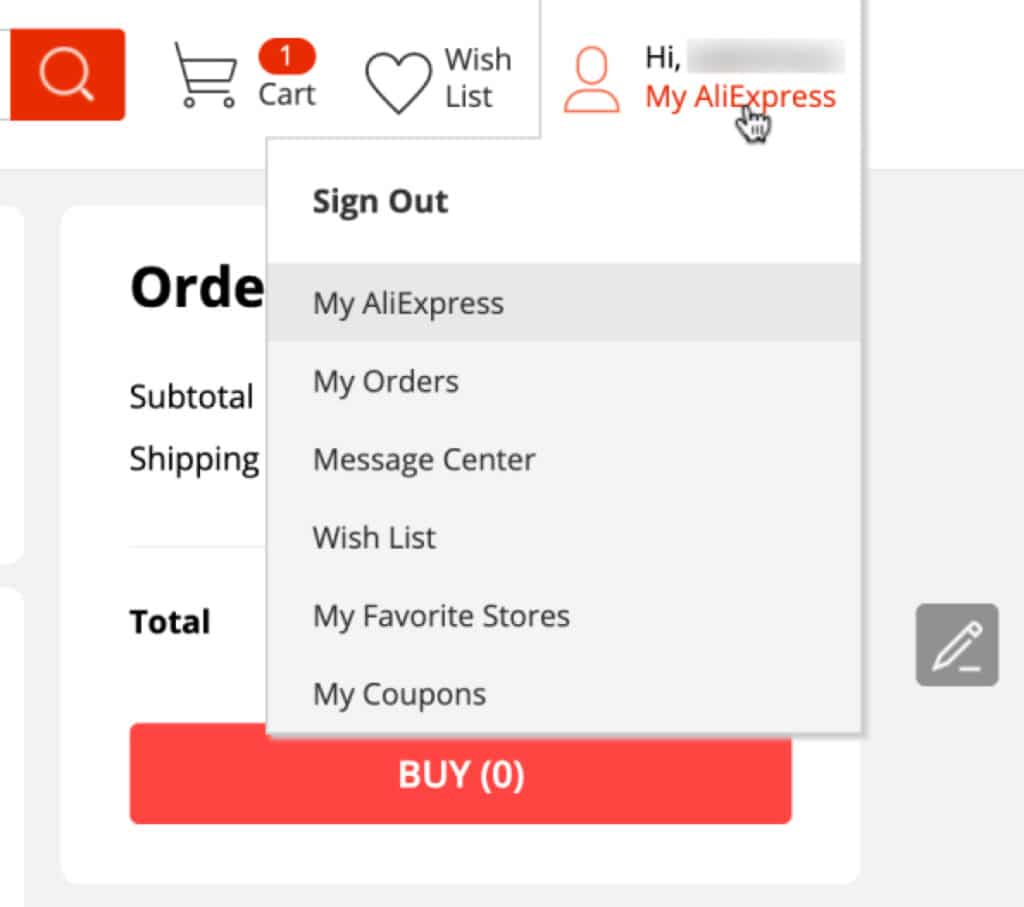 how to add payment methods on aliexpress