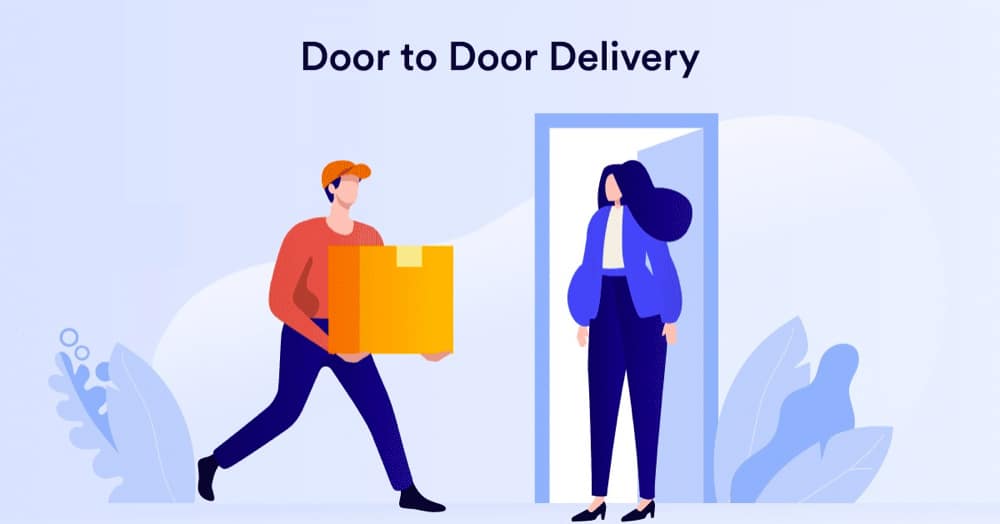 what is door to door shipping