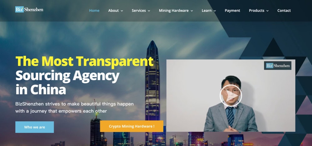 bizshenzhen homepage