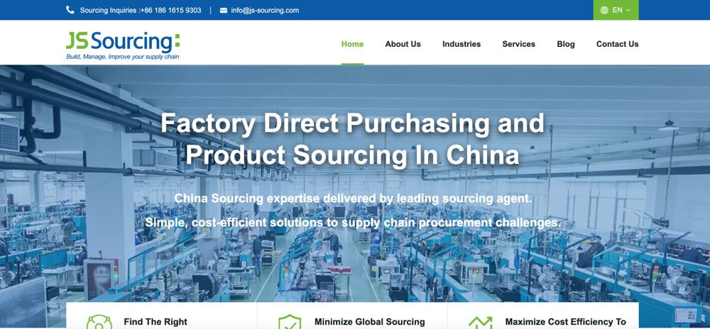 js sourcing homepage