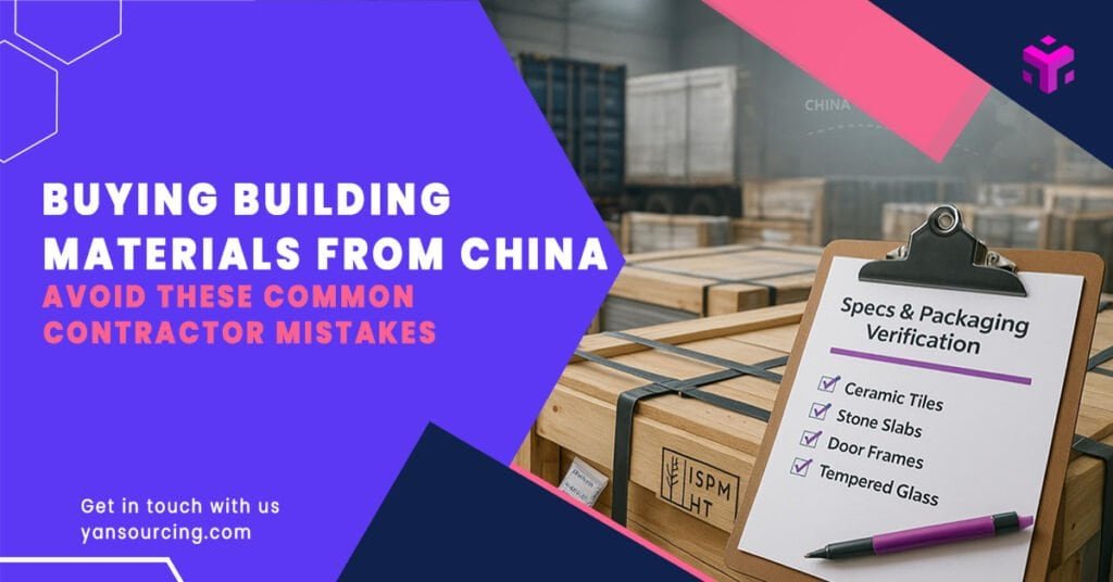 Common Mistakes Contractors Make When Buying Building Materials from China