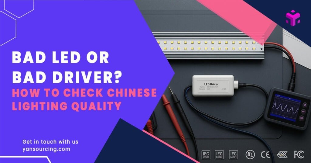 How to Check LED Quality and Driver Reliability in Chinese Lighting Products