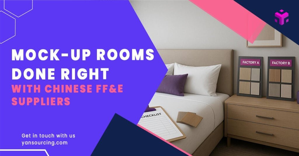 How to Use Mock‑Up Rooms with Chinese Furniture and FF&E Suppliers