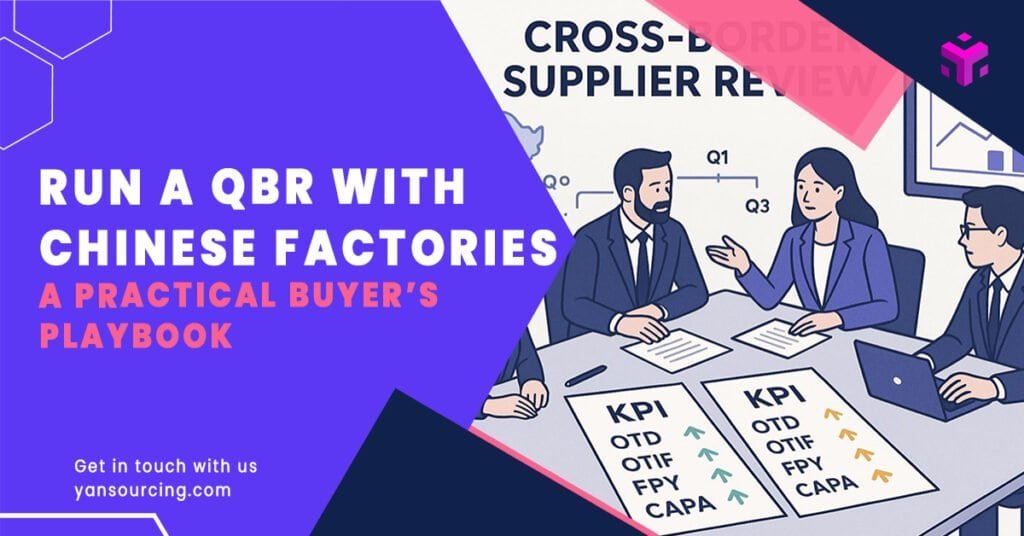 How to Run a Quarterly Business Review with Chinese Factories