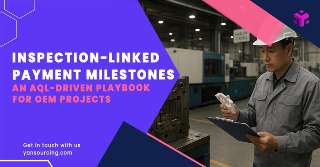 Inspection-Linked Payment Milestones in China: An AQL-Driven Playbook for Mid-Size OEM Projects with New Tooling